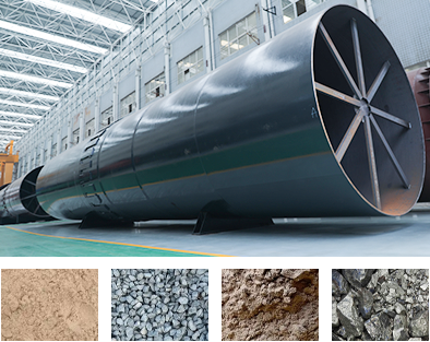 Ore rotary dryer